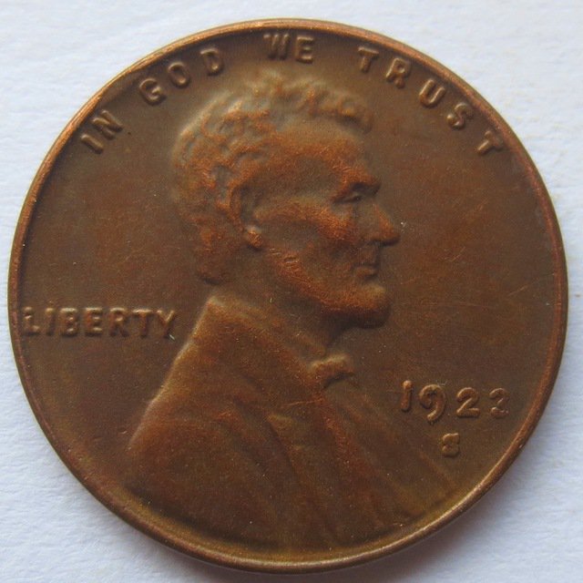 United States 1923-S Lincoln Head Cent Copy Coins