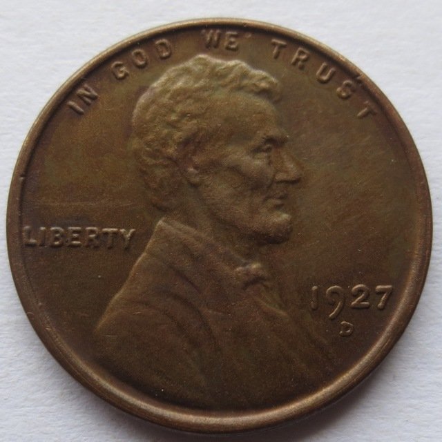 United States 1927-D Lincoln Head Cent Copy Coins