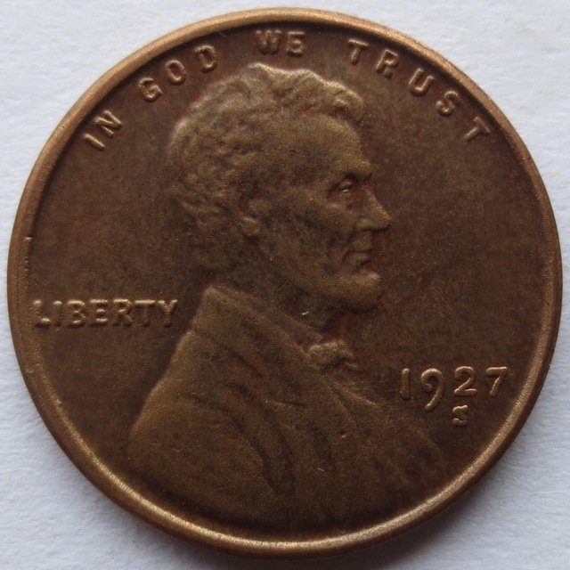 United States 1927-S Lincoln Head Cent Copy Coins