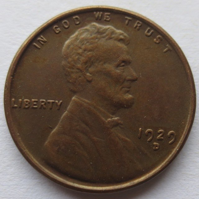 United States 1929-D Lincoln Head Cent Copy Coins