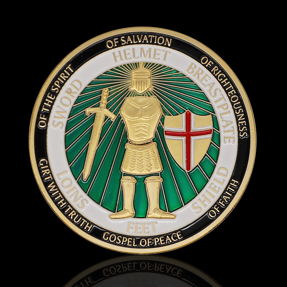 US Military Commemorative Metal Coins US Navy Defending Great Faith Copy Coin For Collection