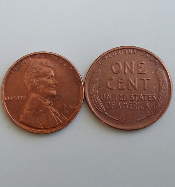 1 Pcs 1946s LINCOLN ONE CENTS COPY Coin