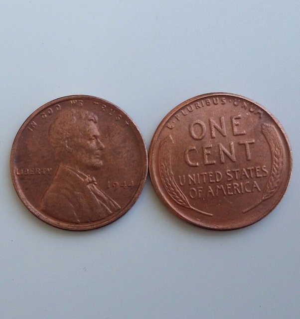 1 Pcs 1944 LINCOLN ONE CENTS COPY Coin