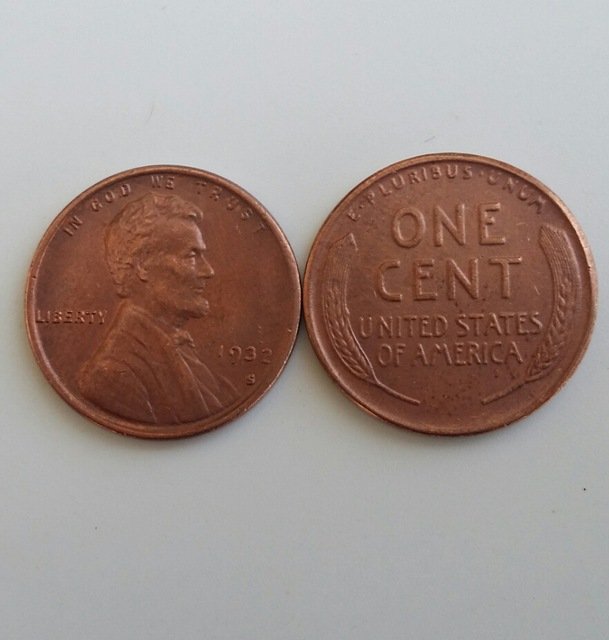 1 Pcs 1932s LINCOLN ONE CENTS COPY Coin