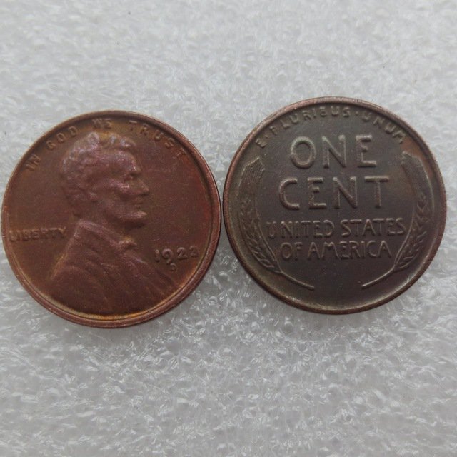1 Pcs 1923d LINCOLN ONE CENTS COPY Coin