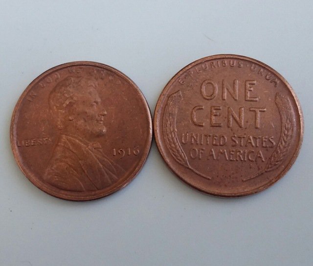 1 Pcs 1916 LINCOLN ONE CENTS COPY Coin