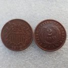1 Pcs United States 1872 Two Cents Copper Manufacturing Copy Coins