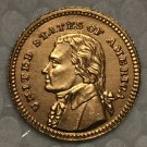 1 Pcs 24-K Gola-Plated USA 1903 1 Dollars Francs coin copy 1 Pcs 24-K Gola-Plated USA 1903 1 Dollars Francs coin copy