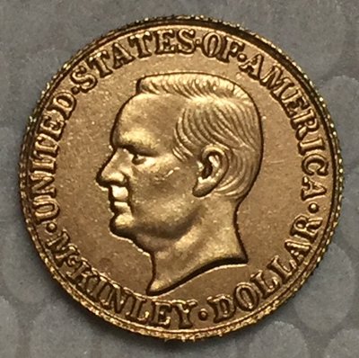 1 Pcs 24-K Gold-Plated USA 1916 1 Dollars Francs coin copy