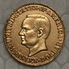 1 Pcs 24-K Gold-Plated USA 1916 1 Dollars Francs coin copy 1 Pcs 24-K Gold-Plated USA 1916 1 Dollars Francs coin copy