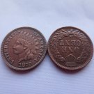 1 Pcs 1870 ONE CENT - INDIAN HEAD CENTS copy coin 1 Pcs 1870 ONE CENT - INDIAN HEAD CENTS copy coin