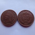 1 Pcs 1880 ONE CENT - INDIAN HEAD CENTS copy coin 1 Pcs 1880 ONE CENT - INDIAN HEAD CENTS copy coin