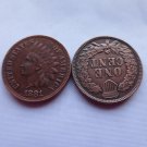 1 Pcs 1881 ONE CENT - INDIAN HEAD CENTS copy coin