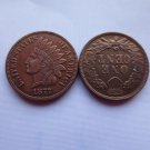 1 Pcs 1877 ONE CENT - INDIAN HEAD CENTS copy coin