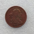 1 Pcs 1808 DRAPED BUST HALF CENTS Copy Coin Copper Manufacture 1 Pcs 1808 DRAPED BUST HALF CENTS Copy Coin Copper Manufacture