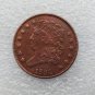 1 Pcs 1834 CLASSIC HEAD HALF CENTS Copper Manufacture copy coins