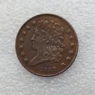 1 Pcs 1832 CLASSIC HEAD HALF CENTS Copper Manufacture copy coins
