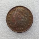 1 Pcs 1829 CLASSIC HEAD HALF CENTS Copper Manufacture copy coins