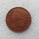 1 Pcs 1828 CLASSIC HEAD HALF CENTS Copper Manufacture copy coins