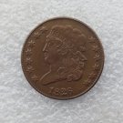 1 Pcs 1826 CLASSIC HEAD HALF CENTS Copper Manufacture copy coins