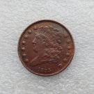 1 Pcs 1835 CLASSIC HEAD HALF CENTS Copper Manufacture copy coins