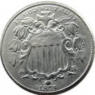 1 Pcs 1879 Shield Five Cents 75% Copper+25% Nickel Copy Coins 1 Pcs 1879 Shield Five Cents 75% Copper+25% Nickel Copy Coins