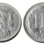 1 Pcs United States 1866 Three Cents Nickel Copy Coins