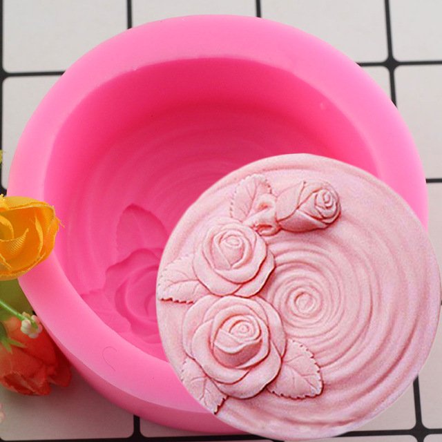1 Pcs Craft Molds Tree Stump DIY Tree Shape Silicone Mold For Fondant Cake Baking Mold