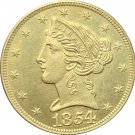 1 Pcs US 1854-O Liberty Head Five Dollars Motto Above Eagle In God We Trust Gold Copy Coins 1 Pcs US 1854-O Liberty Head Five Dollars Motto Above Eagle In God We Trust Gold Copy Coins