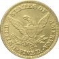 1 Pcs US 1854-O Liberty Head Five Dollars Motto Above Eagle In God We Trust Gold Copy Coins