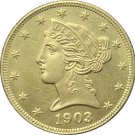 1 Pcs US 1903-S Liberty Head Five Dollars Motto Above Eagle In God We Trust Gold Copy Coins 1 Pcs US 1903-S Liberty Head Five Dollars Motto Above Eagle In God We Trust Gold Copy Coins