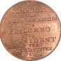 1 Pcs US 1792 Undated Washington Born Virginia Red Copper Copy Coin