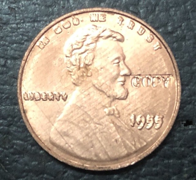 1 Pcs 1955 US Small Cents Lincoln Penny Wheat Ear Copy Coins  For Collection