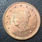 1 Pcs 1856 US Braided Hair Large One Cent Copy Coins  For Collection