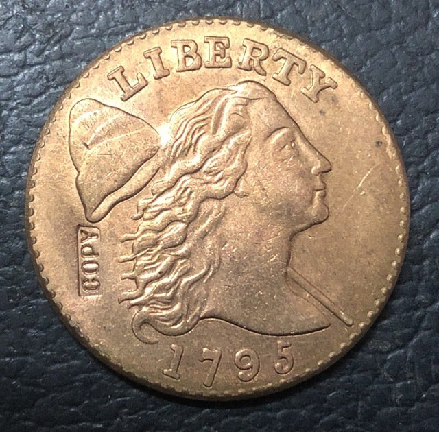 1 Pcs 1795 US Flowing Hair Large One Cent Copy Coins For Collection