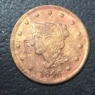 1 Pcs 1846 US Braided Hair Large One Cent Copy Coins  For Collection