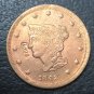 1 Pcs 1842 US Braided Hair Large One Cent Copy Coins  For Collection