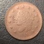 1 Pcs 1839 US Coronet Head Large One Cent Copy Coins  For Collection