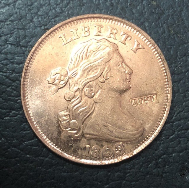 1 Pcs 1803 US Draped Bust Large One Cent Copy Coins For Collection