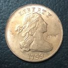 1 Pcs 1799 US Draped Bust Large One Cent Copy Coins  For Collection