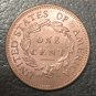 1 Pcs 1839 US Coronet Head Large One Cent Copy Coins  For Collection