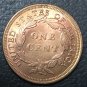 1 Pcs 1856 US Braided Hair Large One Cent Copy Coins  For Collection
