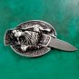1 Pcs Tiger Head Knife Western Cowboy Belt Buckles