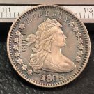 1 Pcs 1805 US Draped Bust Dime Copy Coins  For Collection