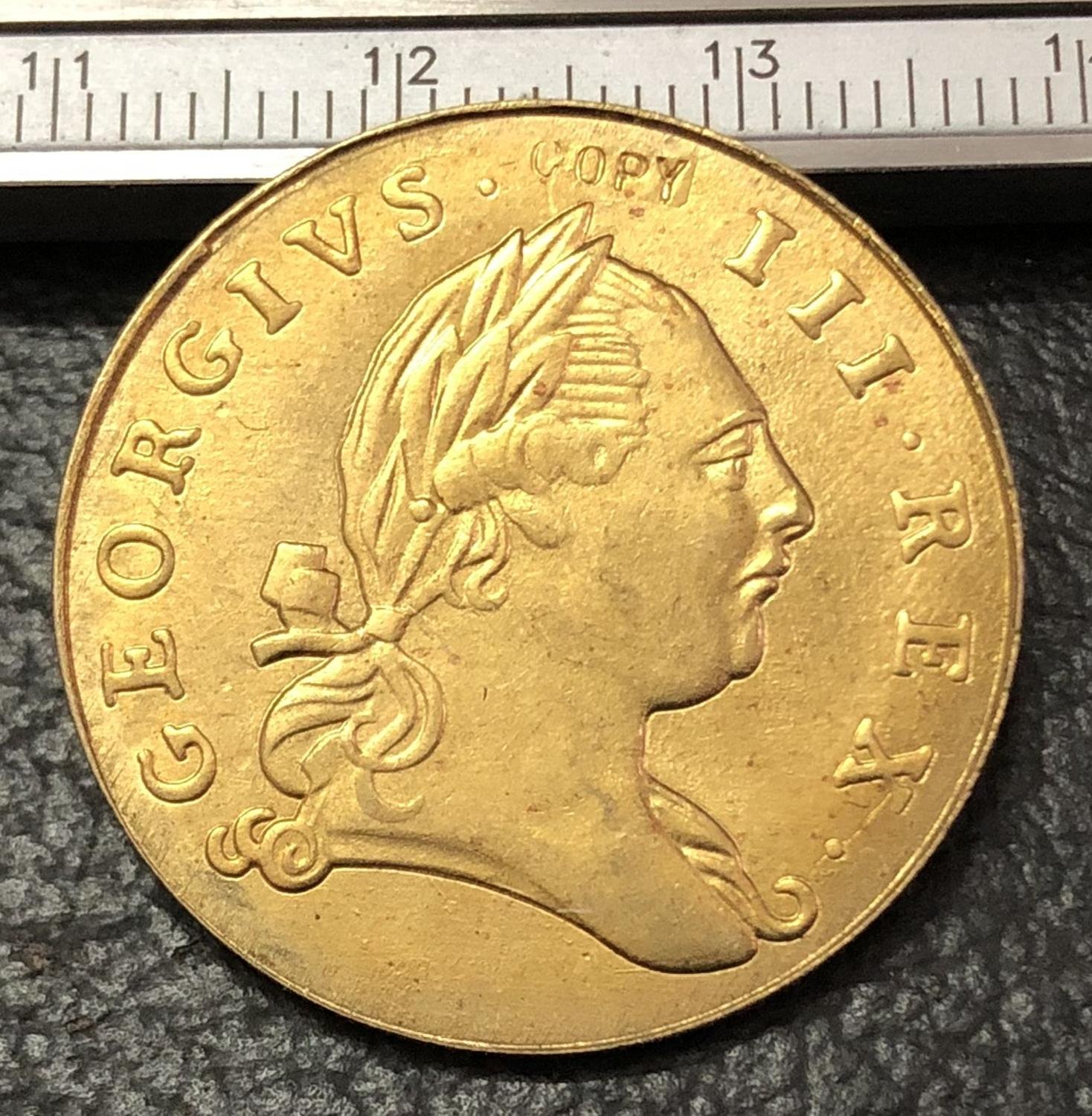 1 Pcs USA Colonials 1773 Virginia Penny Copy Coins (Without Copy Logo)
