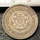 1 Pcs 1722 Rosa Americana Colonials Two Pence Copy Coins  For Collection