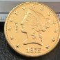 1 Pcs 1875-P Liberty Head $10 Ten Dollar Copy Coins- For Collection
