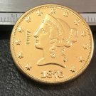 1 Pcs 1876-P Liberty Head $10 Ten Dollar Copy Coins- For Collection