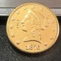 1 Pcs 1876-P Liberty Head $10 Ten Dollar Copy Coins- For Collection