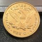 1 Pcs 1876-P Liberty Head $10 Ten Dollar Copy Coins- For Collection